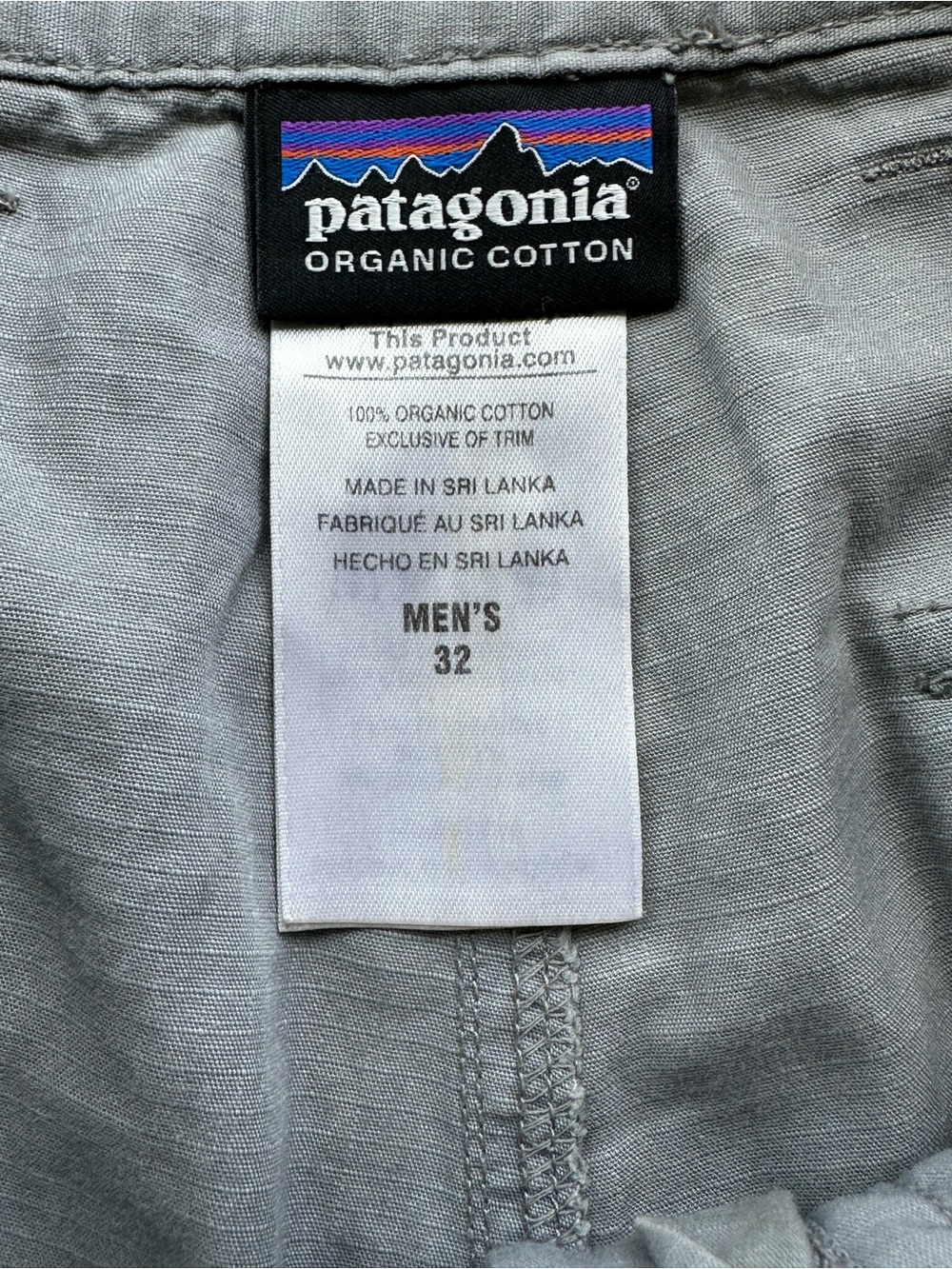 Patagonia Men's Pants in Light Gray 32